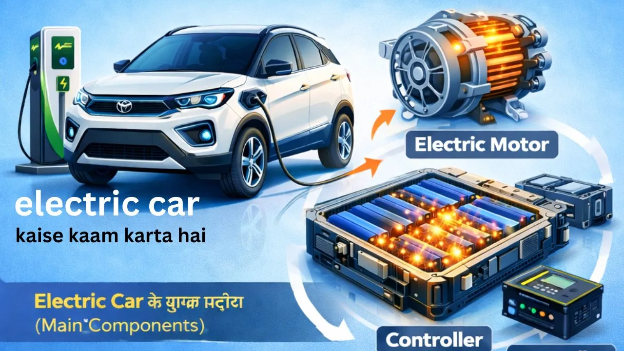 electric car kaise kaam karta hai