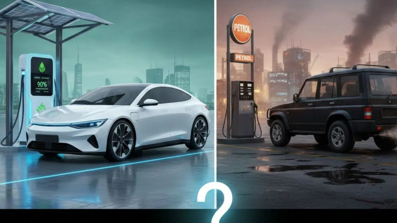 Electric vehicle vs prtrol vehicle dono me kon sa sahi rahega