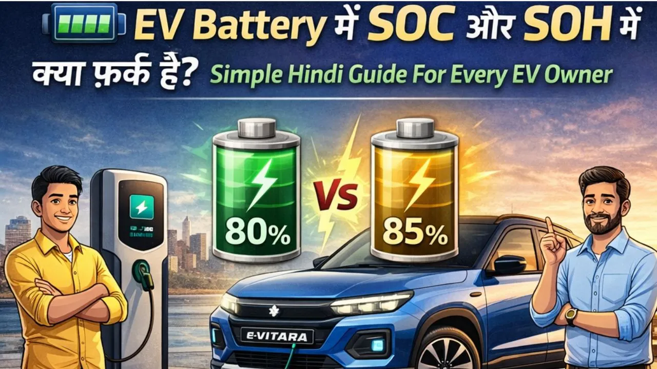 EV me SOC or SOH kya hota hai