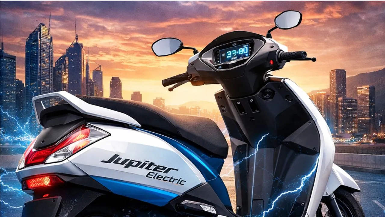 tvs jupiter electric