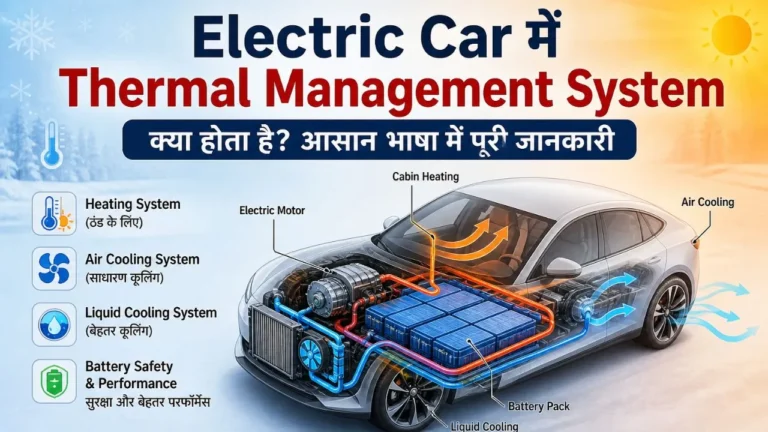 Electric Car में Thermal Management System kya hota hai