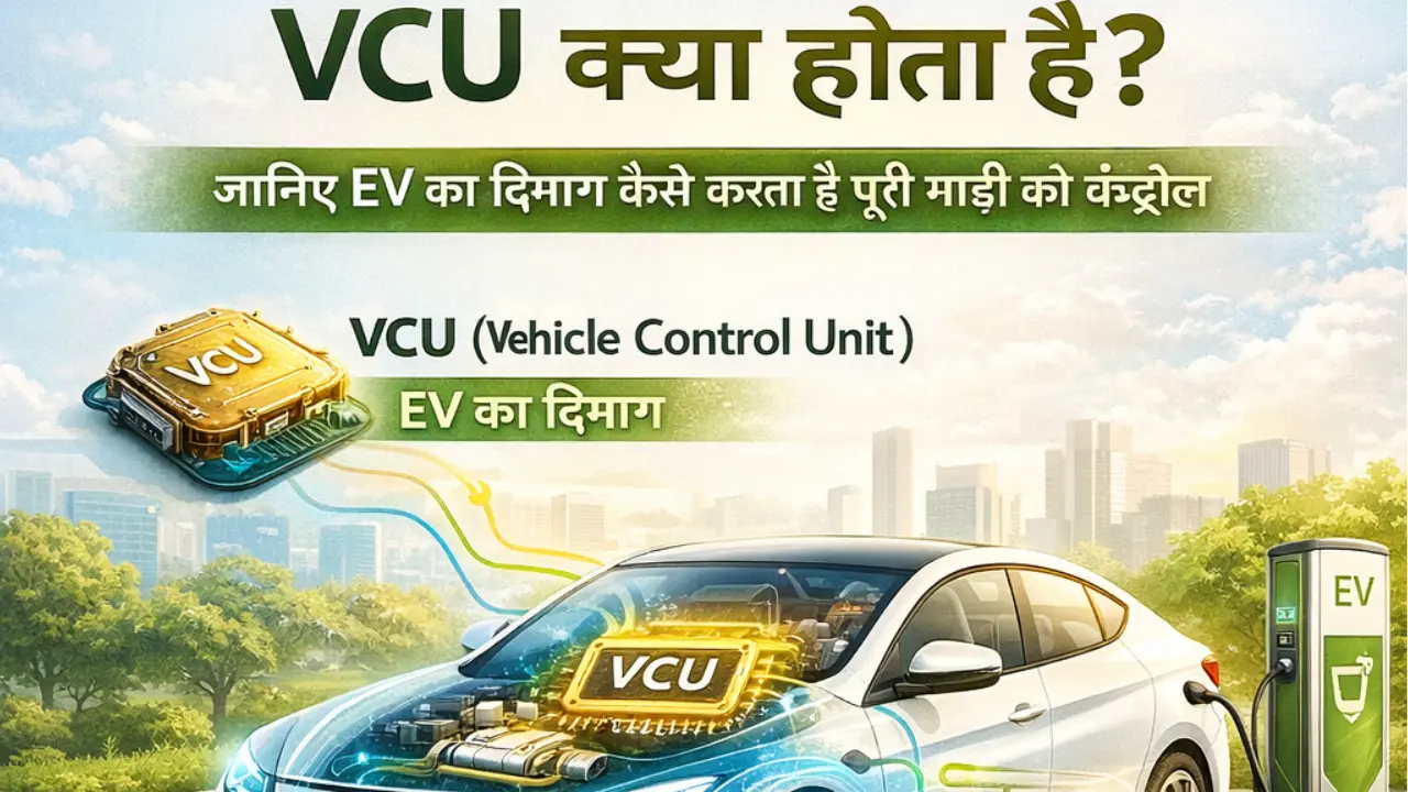 electric vehicle me VCU kya hota hai
