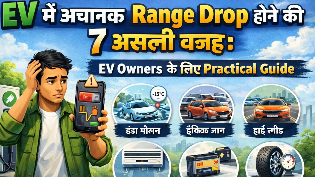 ev me achanak se range drop hone ke 7 bade wajah