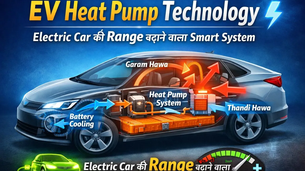 electric scooter me heat pump technology kya hai