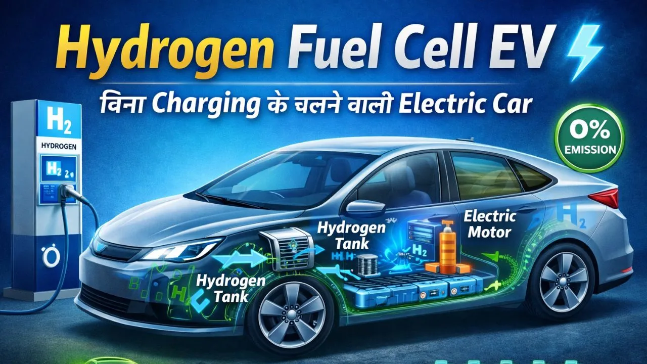 electric vehicle me hydrogen fuel system kya hai