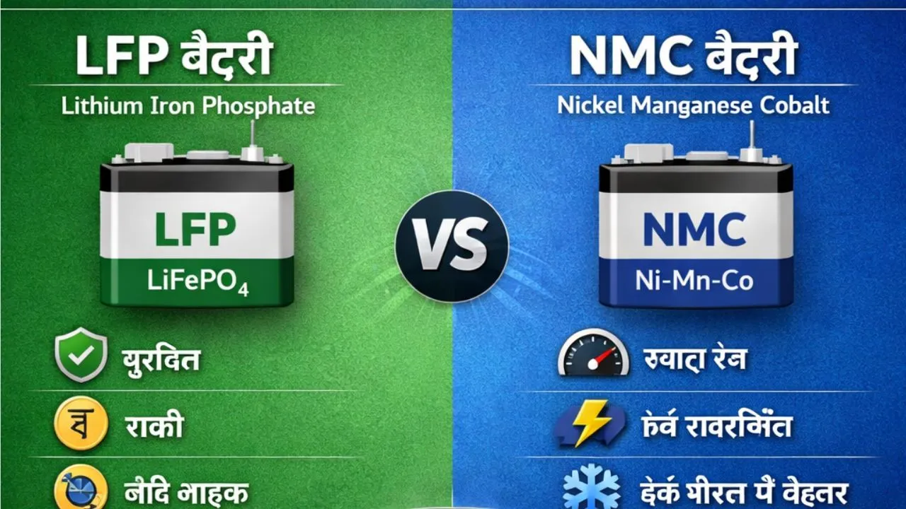 LFP vs NMC Battery: कौन सी बेहतर है?