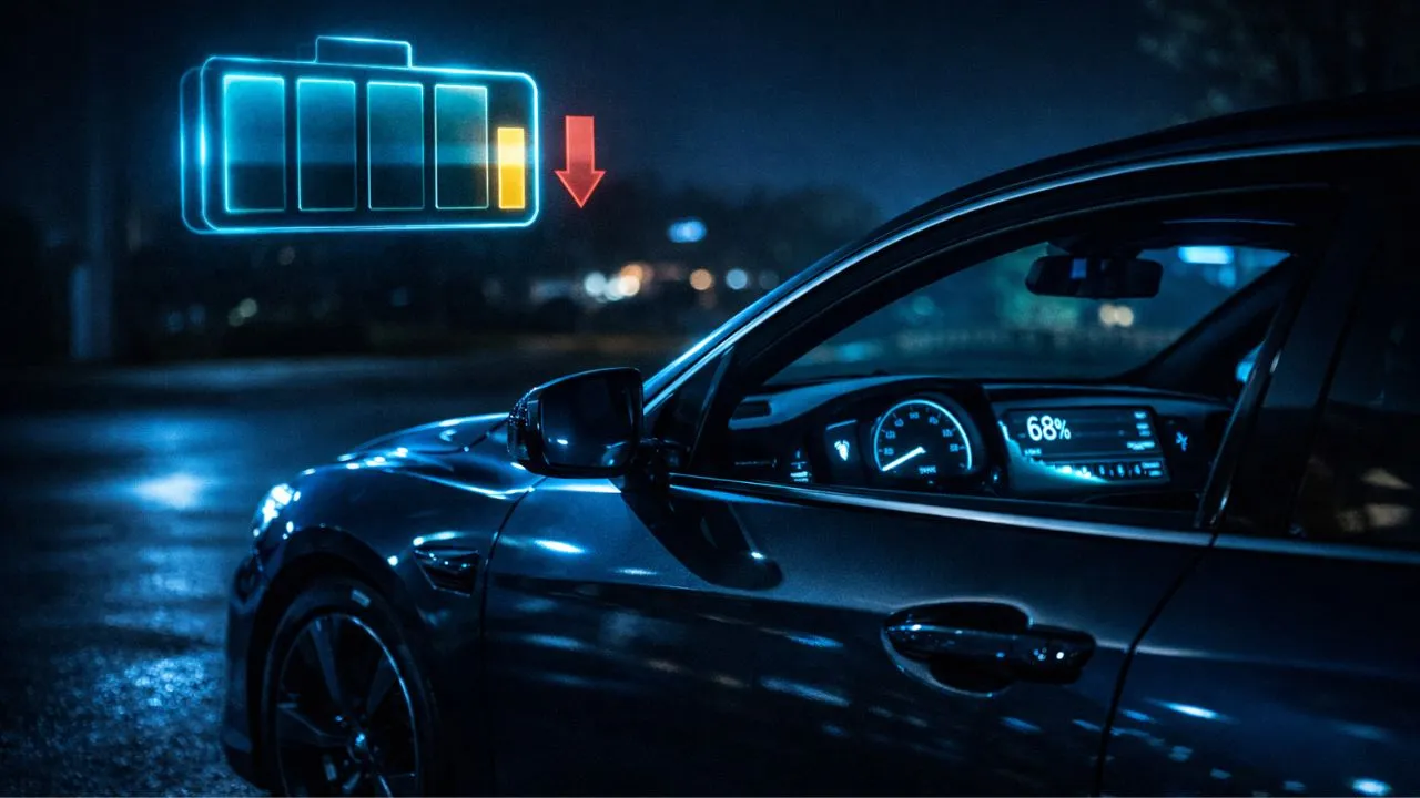 elelctric vehicle me fantom drain kya hoti ha