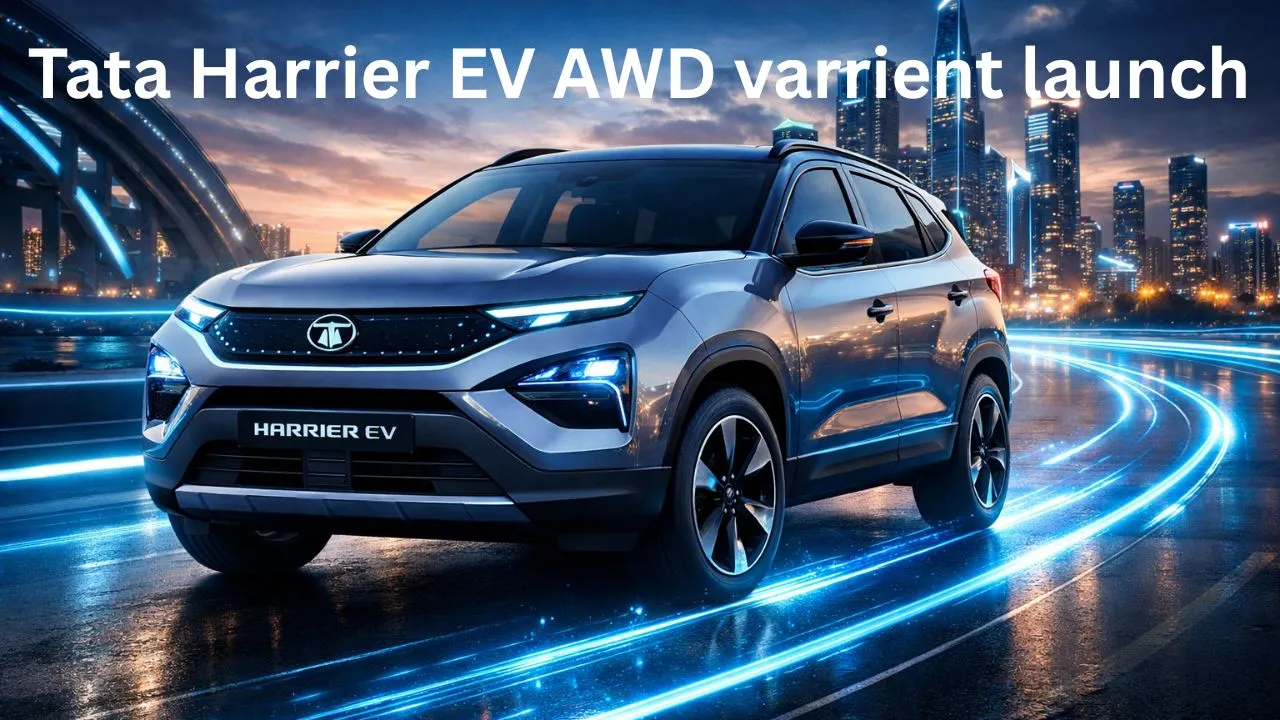 tata harrier ev new launch awd version