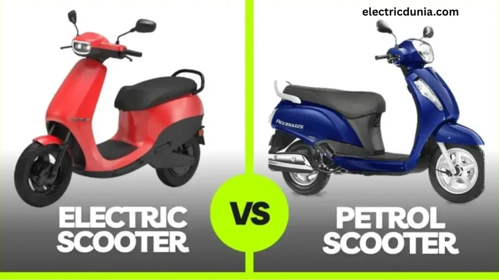 electric scooter vs petrol scooter