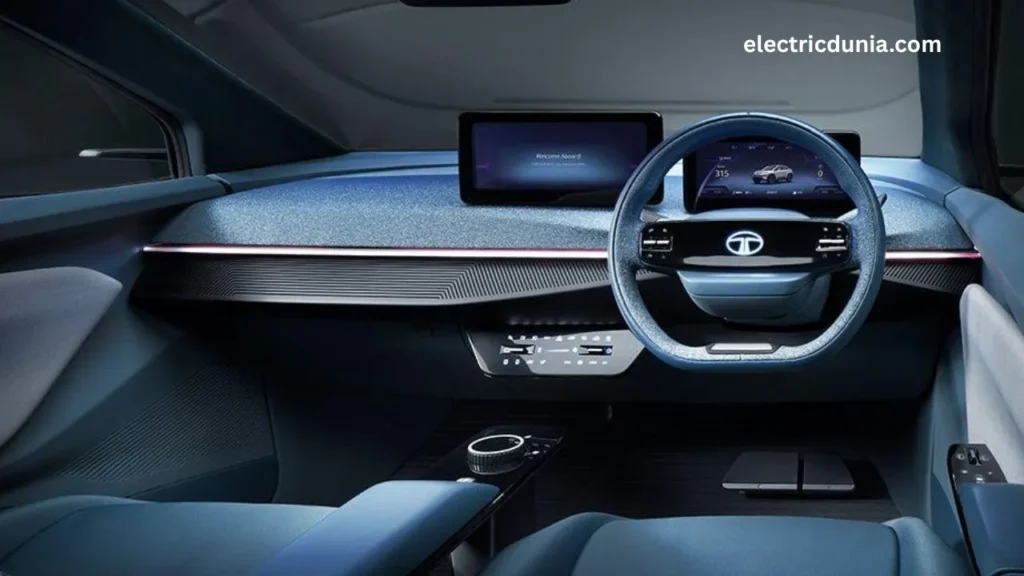 Tata Curvv EV Design ओर एक्सटीरियर